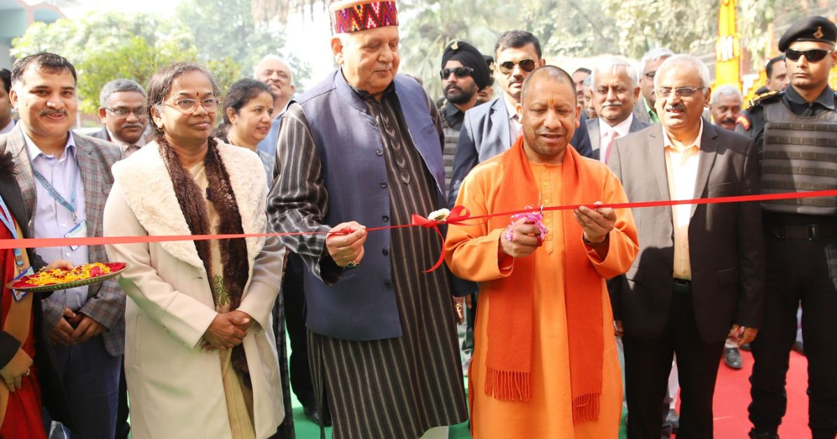 Chief Minister Yogi inaugurates 'Kisan Mela' in Lucknow